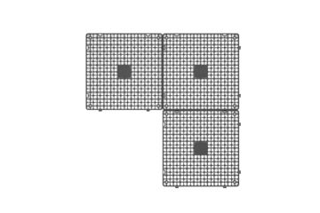 Kunstgras drainage panelen balkon/daktteras