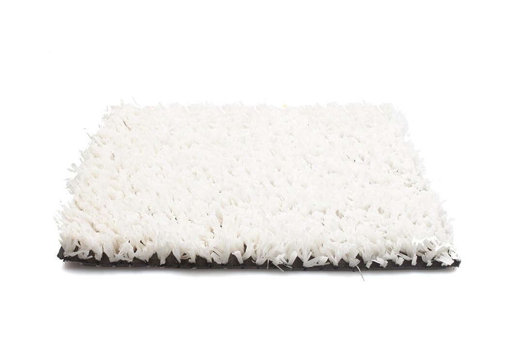 Kunstgras Playgrass - Speelvelden - 10 Kleuren - 24 mm Poolhoogte - Wit product afbeelding