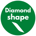 diamond shape